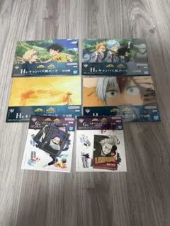 ヒロアカ　一番くじ 紡がれる想い H賞 キャンバス風ボード