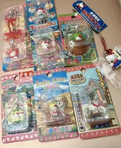 ご当地キティマスコット 2004年〜2005年 新品未使用品 8点セット ご当地キティマスコット 2004年〜2005年 新品未使用品 8点セット