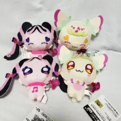 キミとアイドルプリキュア 妖精応援ぬいぐるみ　コンプ　4種セット