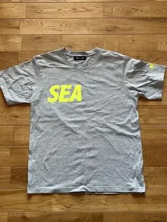 WIND AND SEA small SEA ロゴTシャツ グレー S