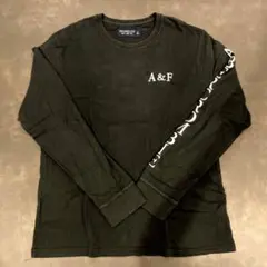 アバクロ　ロンT 黒　L