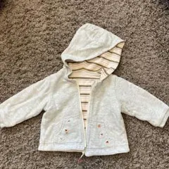 familiar フード付きグレーアウター　70cm