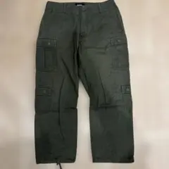 XLARGE カーゴパンツ オリーブ色　32inch