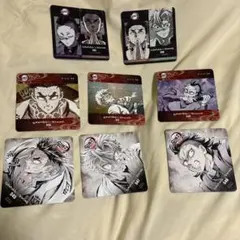 未使用：鬼滅の刃 ufotableDINING コースター 不死川兄弟、悲鳴嶼