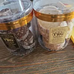 紙袋付プレゼント用TWG Tea クッキー 2種セットのサムネイル