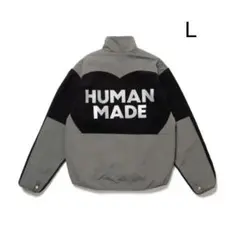 Lサイズ　HUMAN MADE FLEECE JACKET Blackのサムネイル