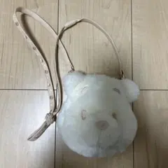 プーさん　白　パスケース