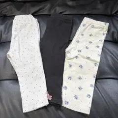 プティマイン　レギンス　10分丈　80cm