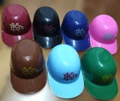 KEBOZ　ミニヘルメット　飾り　カラフル 7色セット！！