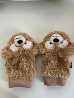ダッフィーのふわふわ手袋
