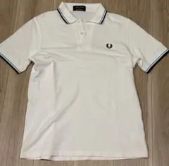 FRED PERRY ポロシャツ M3600 ホワイト S - メルカリ