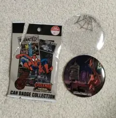 新品　スパイダーマン　USJ　 ユニバ　缶バッジ　コレクション