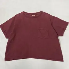 GOODWEAR USA製 ショート丈 ワイド ポケットTシャツのサムネイル