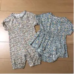 tete a tete  ロンパース 姉妹