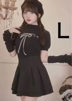 ミシェルマカロン　美脚スカート L MichelleMacaron