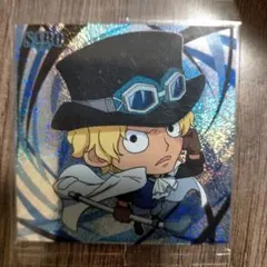 ワンピースウエハース サボ ホロステッカー
