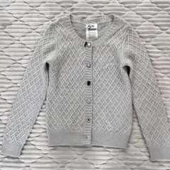 ミスティウーマン　ウール、モヘア混　ニットカーディガン
