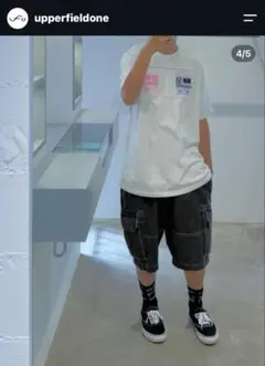 upper field one UFO NYS2 SHORTS(1wash) - メルカリ