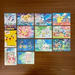 ポケモントップカードピカチュウ ホウオウ ヒトカゲ エーフィ ミュウ