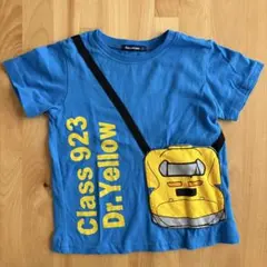 Moujonjon 110 青 Tシャツ 新幹線デザイン