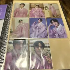 BTS　ダルマジュン ミニフォト8枚　ジン