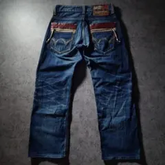 y2k gimmick Grunge fade denim ハチノス 鬼ヒゲ - メルカリ