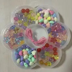 【新品/未使用】ビーズ 150個 まとめ売り 星 ハート 丸