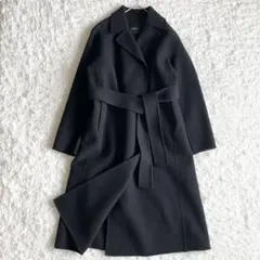 N.O.R.C ノーク ウールメルトンリバーコート ダブルフェイス ベルテッド ウールメルトンロングリバーコート N.O.R.C｜クロスプラス公式通販サイト