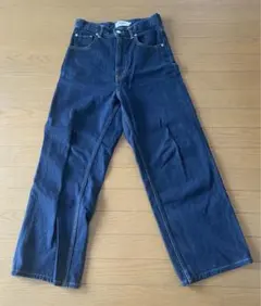 ＡＺＵＬ BY MOUSSY ハイウエスト ワイド デニムパンツ sizeMのサムネイル