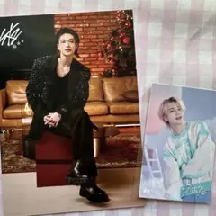 StrayKids【ヒョンジン】ランダムトレーディングカード・ステッカーセット