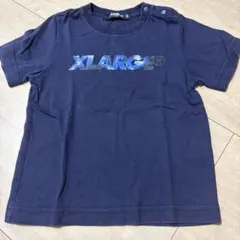 XLARGE KIDS Tシャツ ネイビー 90cm 半袖 子供服のサムネイル