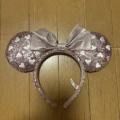 ミニー　ハート模様カチューシャ