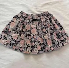 anyFAM 花柄スカート 110 スカパン　スカート キュロット