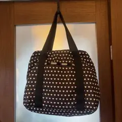 美品【LeSportsac】ハート総柄台形バッグ