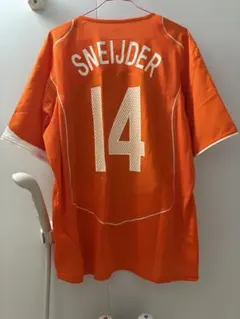 NIKE オランダ代表スナイデル ホームユニフォーム 2014ブラジルW杯