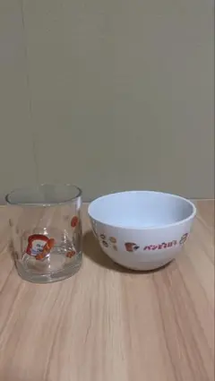 一番くじ パンどろぼう C賞＋D賞 セット スープボウル グラス