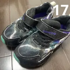 ムーンスター　スーパースター　男の子　スニーカー　17センチ