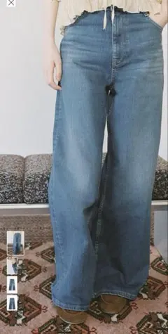 ZARA ZW COLLECTION WIDE LEG ハイウエスト 32