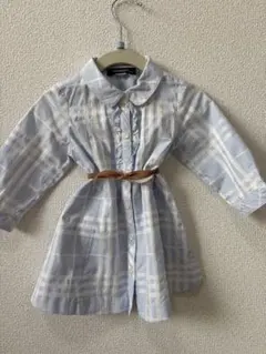 【非売品・希少】バーバリーロンドン 80cm シャツワンピースサンプル品三陽商会