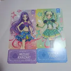 アイカツ　チケットライクコレクション　神崎美月　藤堂ユリカ