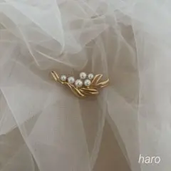 ブローチ パールブローチ 入学式 卒業式 ⭐️ラスト