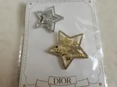 【未使用】Dior 星型ヘアクリップ 2種セット 2025ホリデー限定