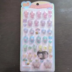 うるちゅるポップシール　モンチッチカラフル