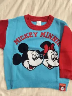 しまむら　チマジロ　ミコリッド　ミッキーミニー　トップス　90cm