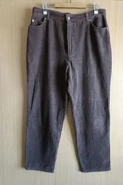 Fleece コーデュロイ ブラウンパンツ