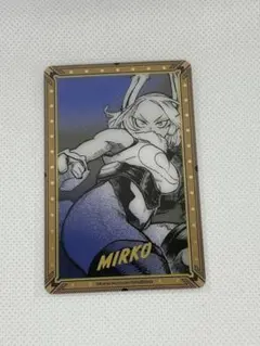 ヒロアカ 原画展 箔押しクリアカード ミルコ