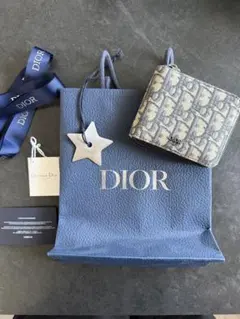 【美品】Christian Dior ディオール オブリーク ジップ 財布のサムネイル