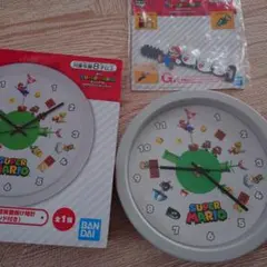 スーパーマリオ 時計とラバータイセット