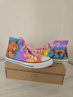 ユニセックス コンバースオールスターHI 26cm 手描き