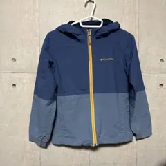 Columbia フード付きジャケット ネイビー/グレー